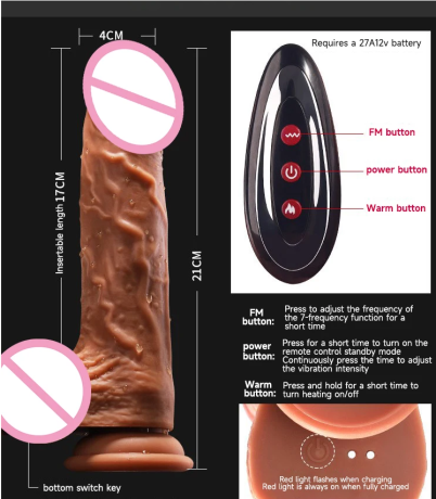 vibromasseur-telescopique-sans-fil-avec-ventouse-pour-femme-bite-telecommandee-big-1